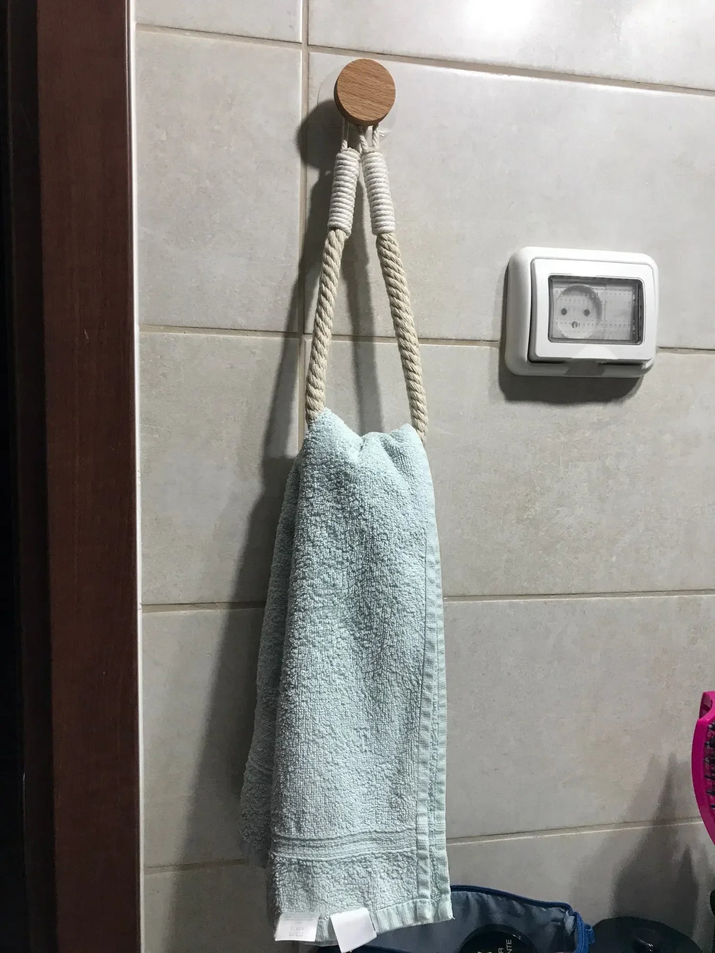 Nail-Free Paper Towel Holders Towel Rack Bathroom Accessories Towel Hook Tissue Holder Paper Roll Holder Toilet Storage Rack