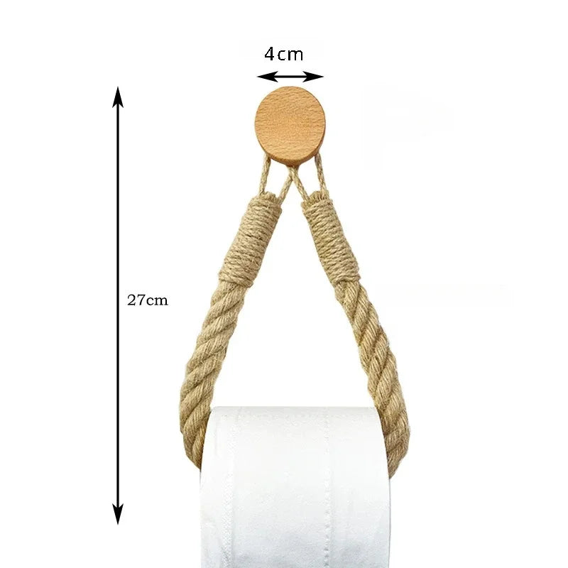Nail-Free Paper Towel Holders Towel Rack Bathroom Accessories Towel Hook Tissue Holder Paper Roll Holder Toilet Storage Rack
