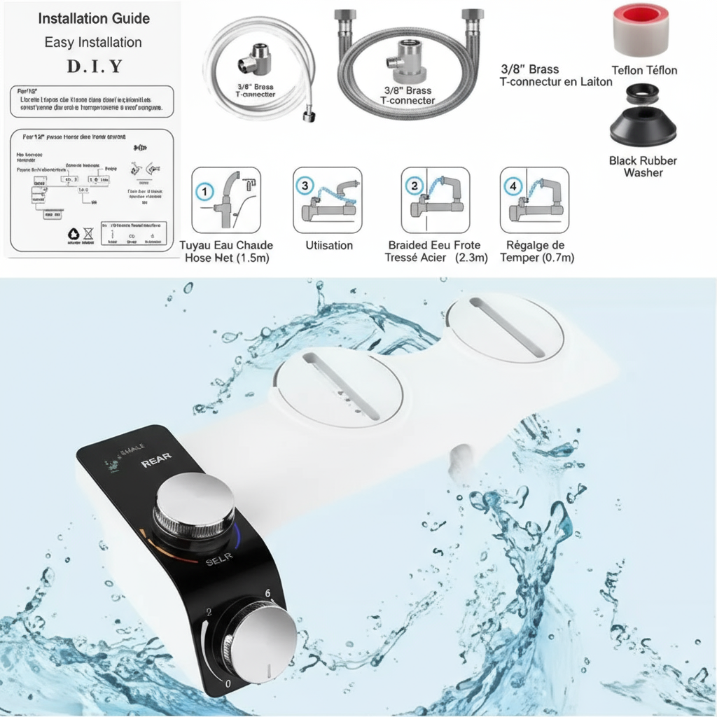 Image produit bidet traduite en français